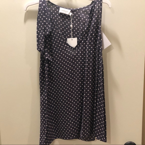 Zimmermann polka dot crepe blouse, sz 1 - Picture 8 of 9